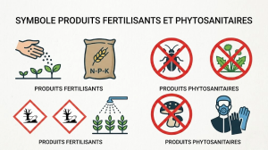 Produits fertilisants phytosanitaires et herbicides